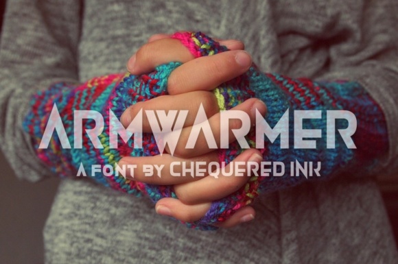 Armwarmer: A Sharp Modern Gothic Font for Bold Display Campaigns