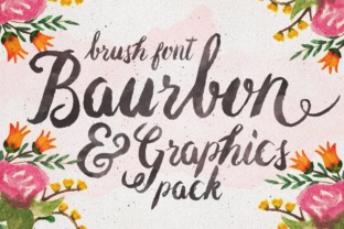 Baurbon: A Handwritten Font for Modern Business Branding