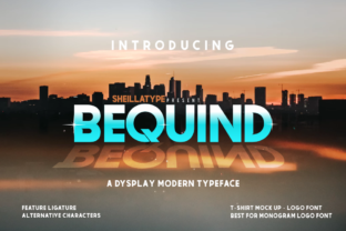 Bequind Font: Bold Display Typography for Web Design and Digital Brands