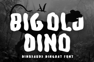 Big Old Dino: A Stone-Age Inspired Display Font for Bold Digital Design