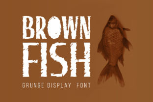 Brown Fish: A Fresh Display Font for Creative Branding Projects
