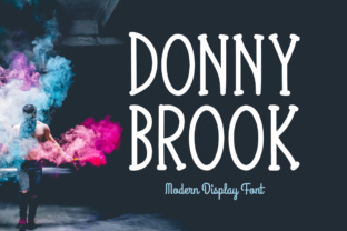Donnybrook: A Beautiful Handwritten Font for Editorial Design and Digital Publishing