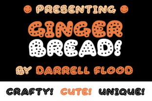 Gingerbread: A Festive Display Font for Creative Campaigns