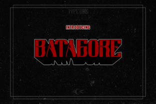 How Batagore Font Brought Bold Personality to a Local Café Branding Project
