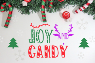 Joy and Candy: A Christmas-Themed Font That Brings Cheer to Branding