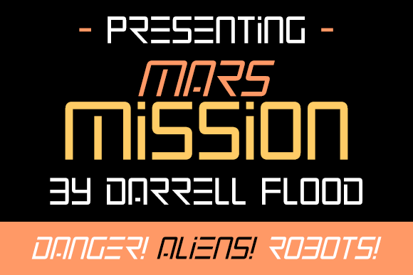 Mars Mission: A Futuristic Display Font for Modern Branding Projects