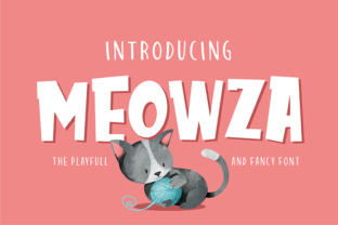 Meowza Font: How a Playful Typeface Transformed My Small Business Branding