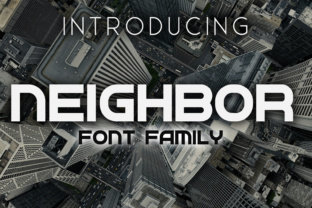 Neighbor Font: A Designer’s Go-To Display Typeface for Modern Branding