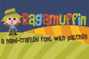 Ragamuffin: A Playful Display Font for Digital Branding and Web Design