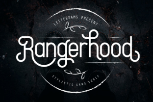 Rangerhood: A Modern Display Font for Digital Branding and Web Design