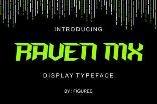 Raven Mx: A Bold Display Font for High-Impact Campaign Visuals
