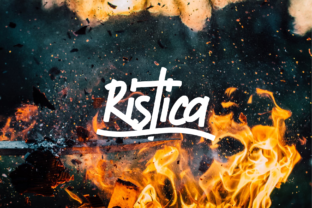 Ristica: A Handwritten Display Font for Elegant Editorial Design