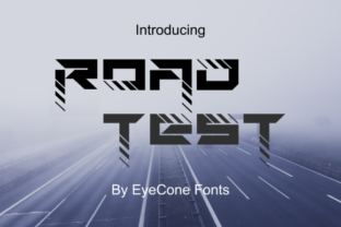 RoadTest: A Bold Display Font for Editorial Design and Branding