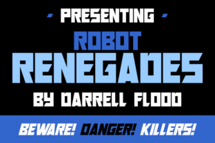 Robot Renegades: A Sci-Fi Font That Commands Attention in Digital Campaigns
