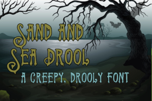 Sand and Sea Drool: A Stylish Serif Font for Branding That Stands Out