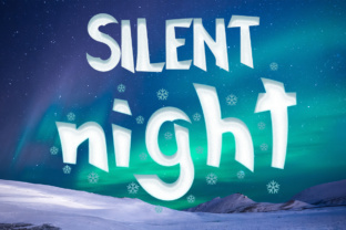 Silent Night Font: A Web Designer’s Winter-Inspired Typography Test