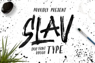 Slav Font: How a Bold Display Typeface Transformed My Small Business Branding