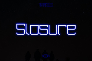 Slosure: A Modern Display Font for Business Branding