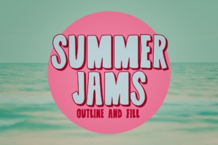Summer Jams: A Striking Display Font for Scroll-Stopping Visuals