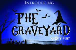 The Graveyard: A Spooky Handwritten Font for Halloween Branding