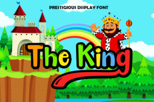 The King: A Playful Display Font That Elevates Campaign Visuals